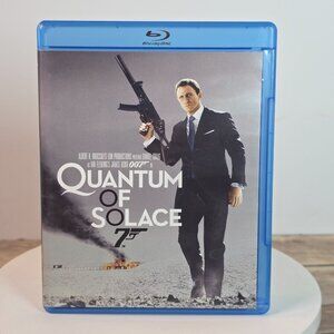 Quantum Of Solace Blu-Ray Disc 007 Movie Starring Daniel Craig